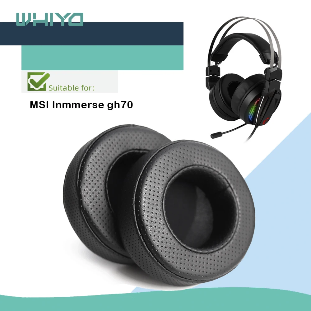 

Whiyo Сменные амбушюры для MSI Inmmerse gh70 GH 70 наушники с рукавами-подушечками бархатные амбушюры