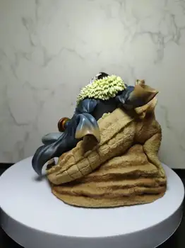 22公分動漫海賊王克洛克達爾坐姿版PVC可動人偶雕像收藏模型兒童玩具玩偶禮物桌面擺件 8 最佳銷售 一件鱷魚 - №4