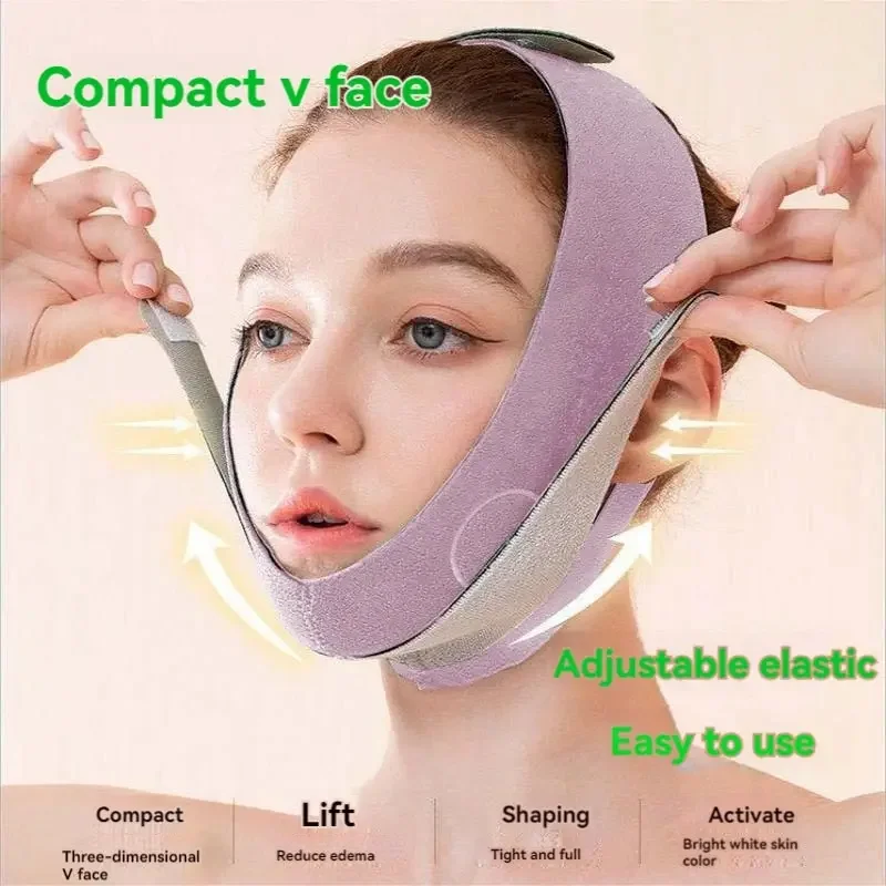 

Slimming Face Belt Lifting Double Chin Face Mask Tight But Not Strangling Suitable For All Kinds Of Face Shape Slimming Tool