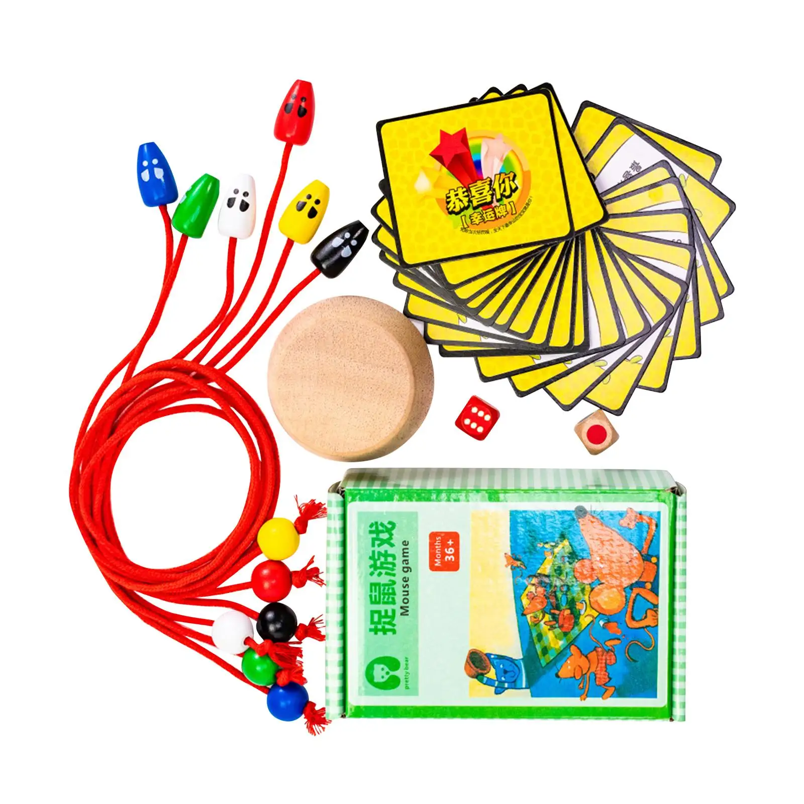 Catcher Mouse Board Game Educational Sensory Learning Toy Desktop Game for Boy