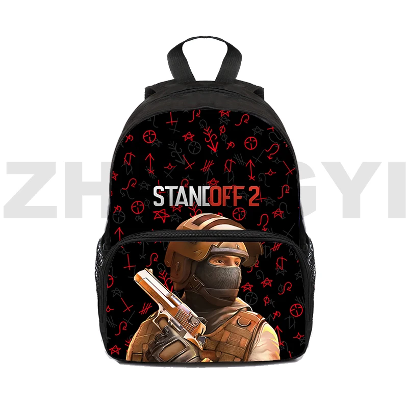 

Hot 16 Inch Fashion Standoff 2 Game Backpack Mini School Back Pack for Boys Girls fashion causal Satchel Travel Laptop Bag