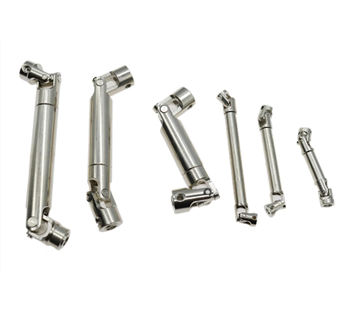 1Pcs 30-110mm Universal Coupling Iron Telescopic Drive Shaft Transmission Shaft Joint For RC Model Parts
