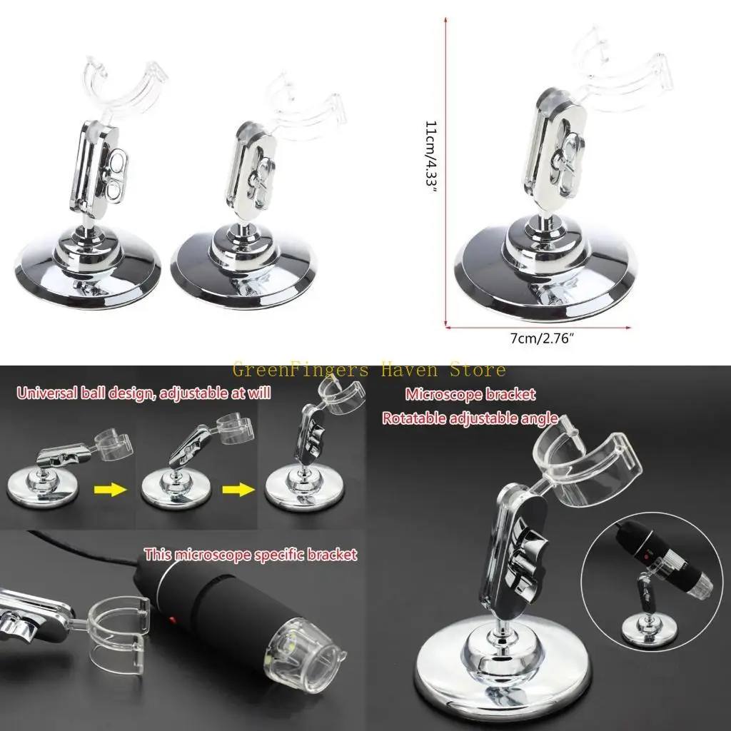 

F68D Aluminium-Aluminium-Alloy Stand Holder holder Universal Microscope Brackte Portable USB-цифровые электронные микроскопы