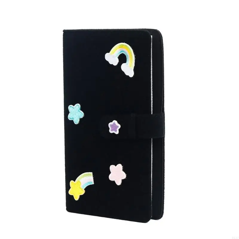 DXAF 3 Inch 96 Pocket Felt Photo Photo Picture Cases for Mini12 11 8 9 7 Photocard