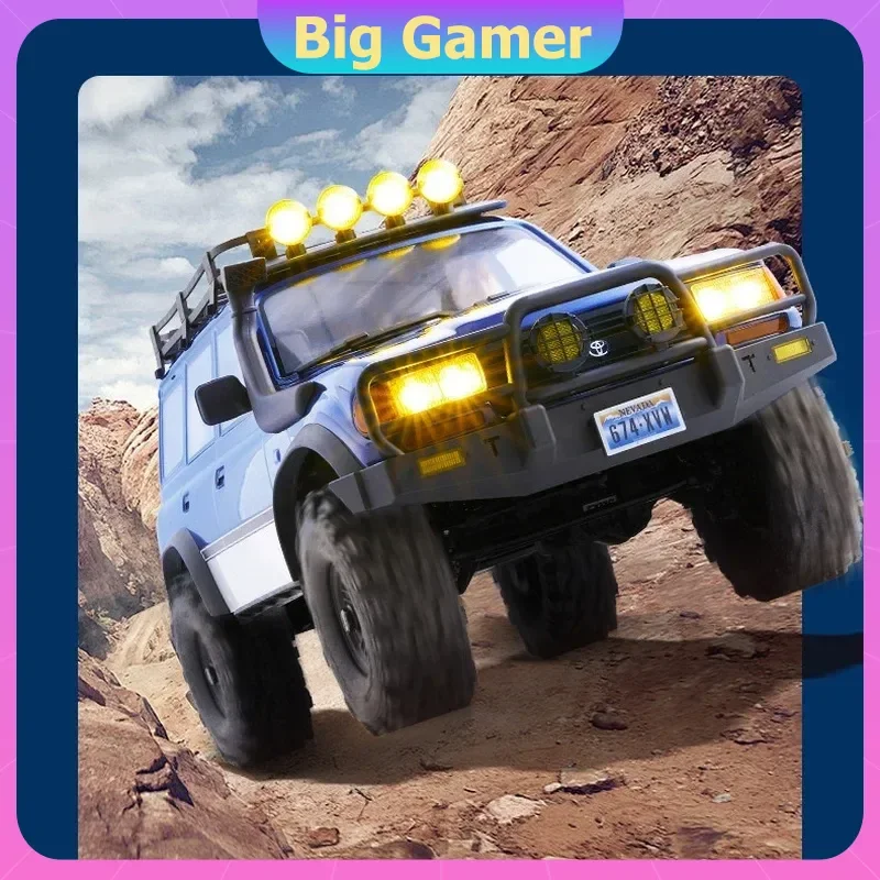 

Fms 1/10 Fcx 10p Toyota Land Cruiser Lc80 Pro V2 - 4wd Rc Гусеничный грузовик с металлической шестерней, масштабная внедорожная модель автомобиля
