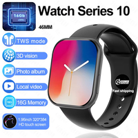 New Original for Apple Series Watch 10 Smart Watch Tracker 4GB Memory Music Video BT Call smartwatch TWS Headset for Android IOS