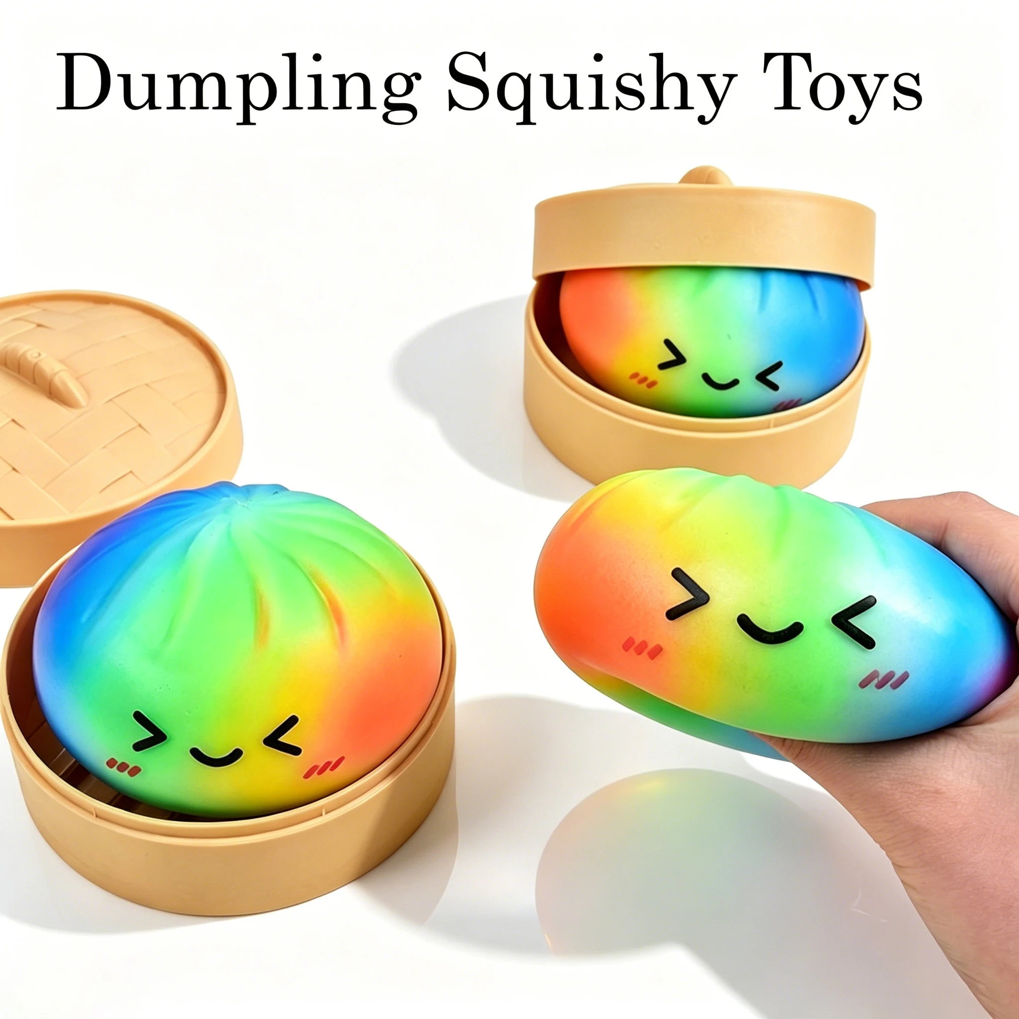 Electronics Latest Gadgets - Colorful Rainbow Bao Squishy Slow Rising