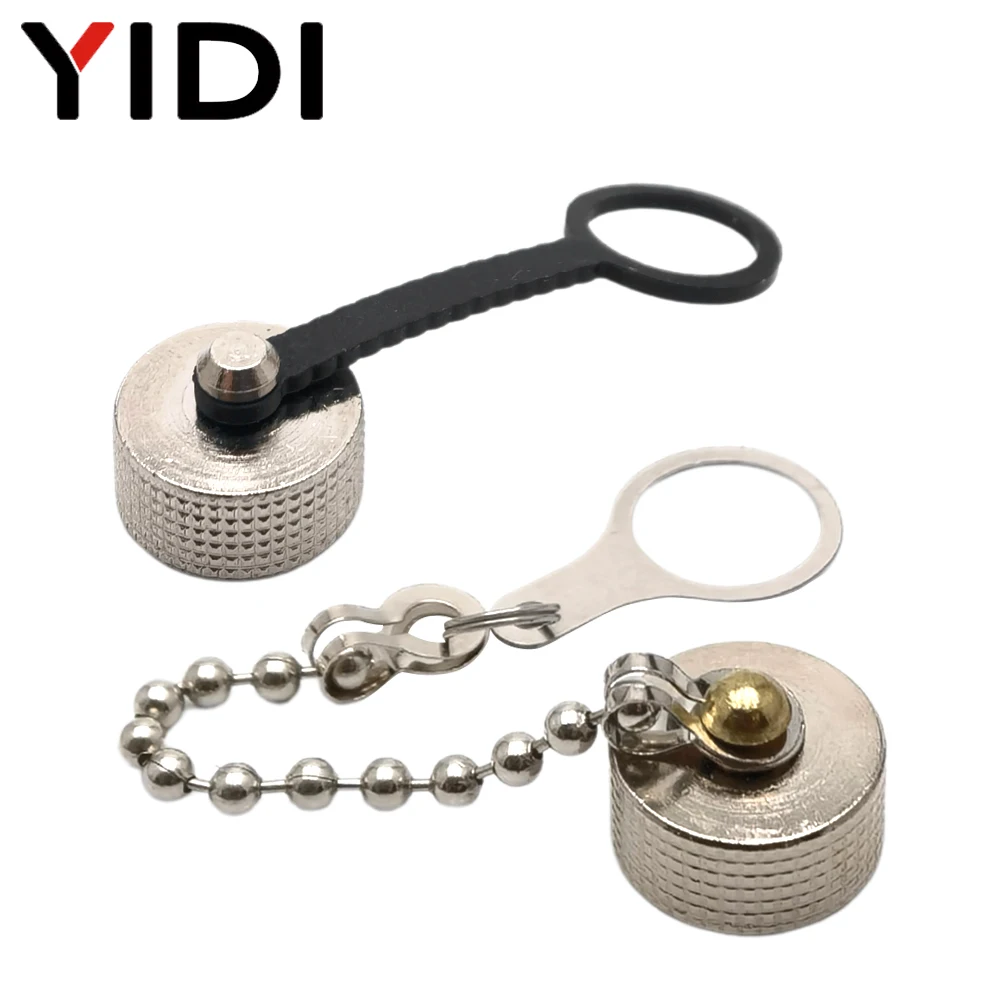 3/5/10pcs GX12 GX16 GX20 Aviation Circular Plug Socket Welding Cable Connectors Metal Waterproof Dust Cap Protective Cover