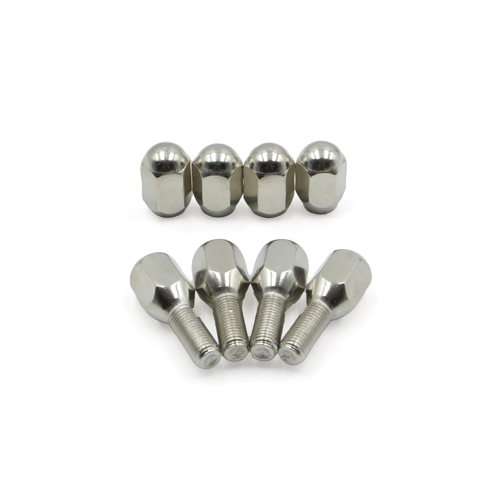 ATV Wheel Hub Accessories M10*1.25 Hexagon Nuts Karts Bolt Screws For Buggy UTV Quad Go Kart Vehicle Moto Motorcycle Parts
