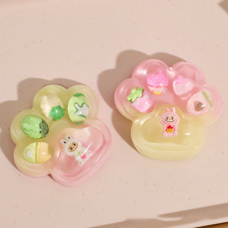 Cute Cat Paw Squeeze Pinch Toy Soft Slow Rebound Stretch Decompression Toys Children Adults Gift