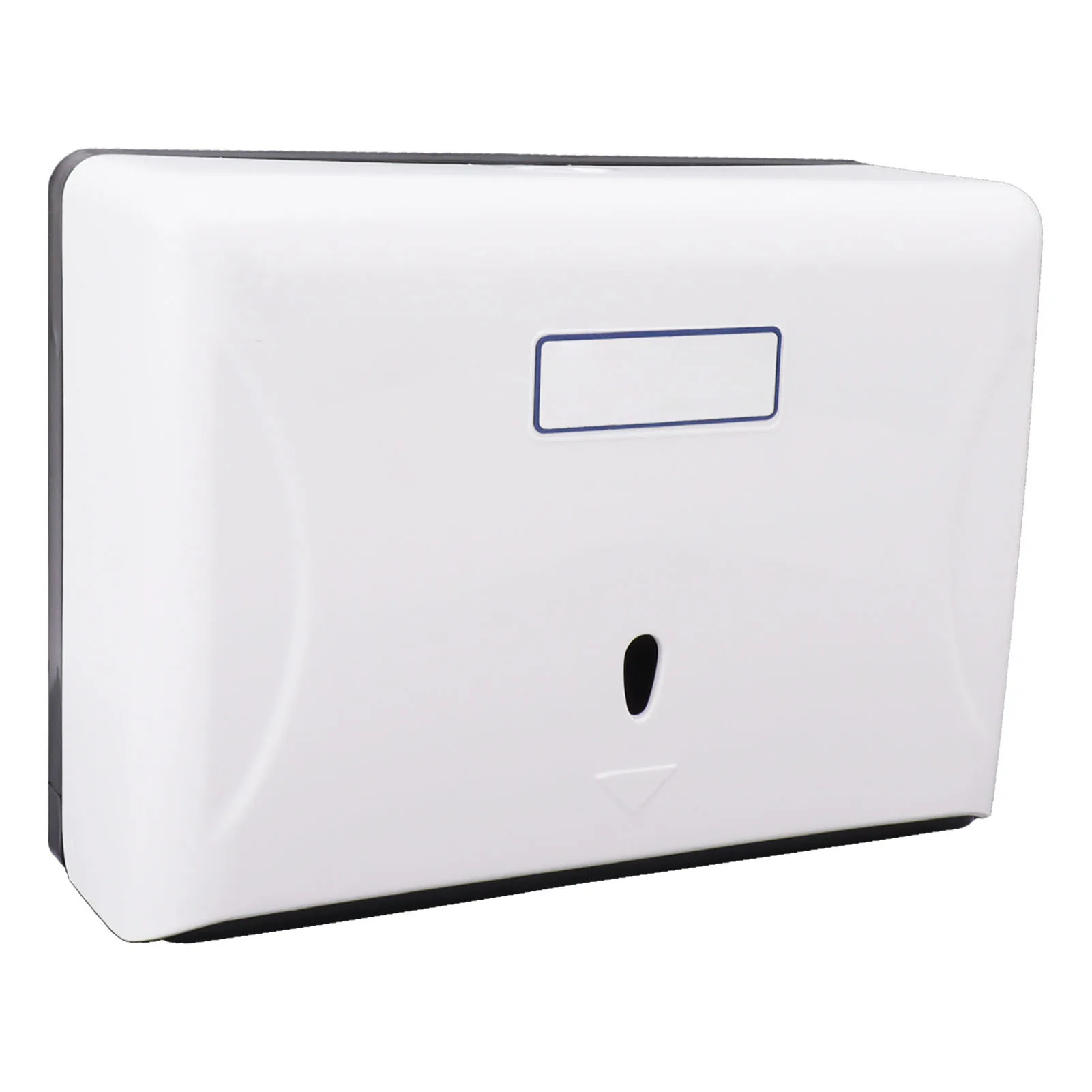 

Клейкий настенный держатель для салфеток, настенный ящик для хранения салфеток без перфоратора для ванной комнаты, кухни, рейнский белый цвет