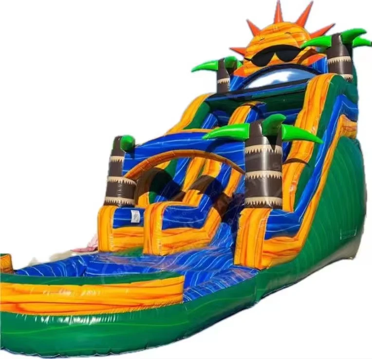 

Selling Commercial Grade Sunlit Inflatable Water Slides