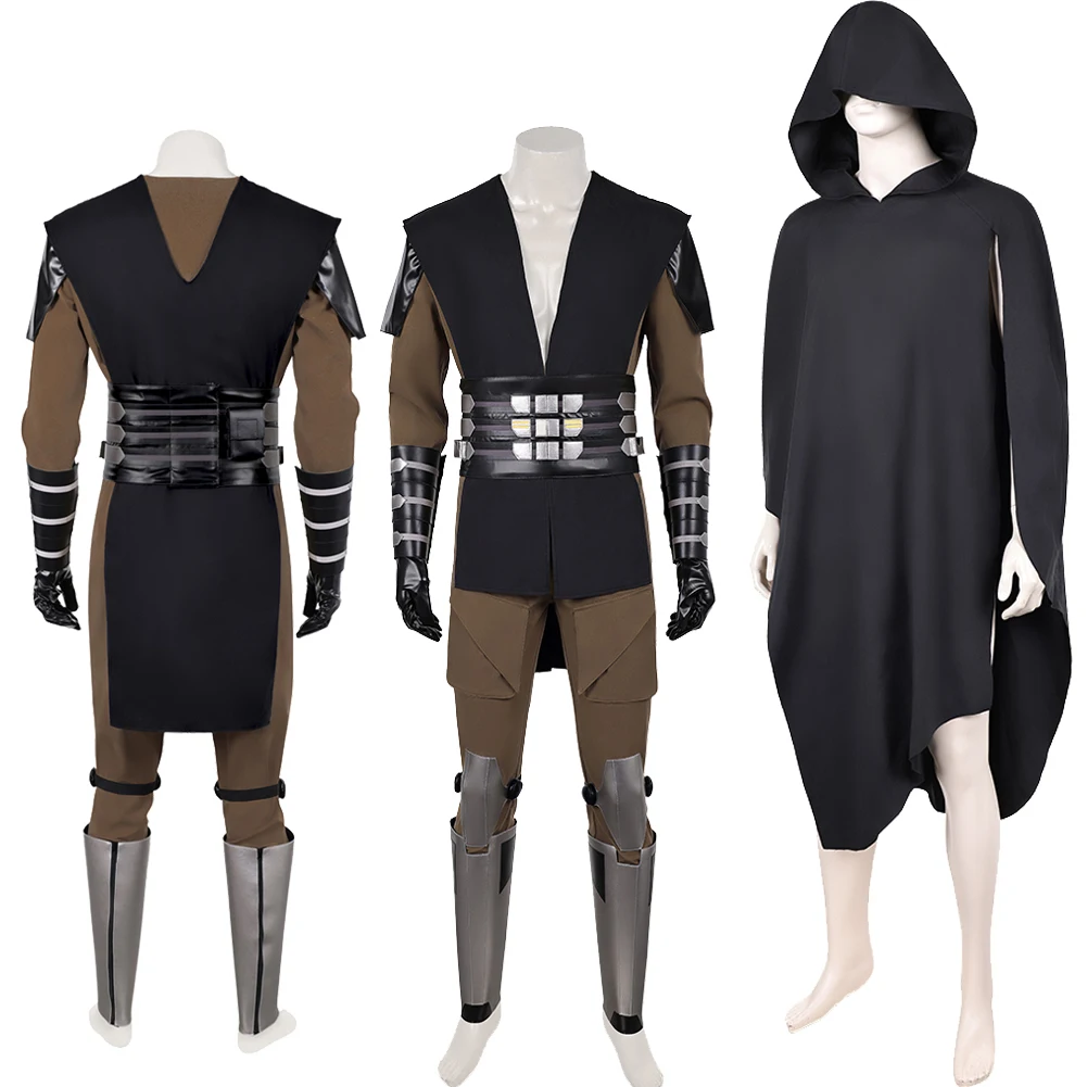 

Movie Space Battle Maul Cosplay Costume Cloak Lord Samurai Clothes Outfits Roleplay Uniform Adult Men Halloween Carnival Party