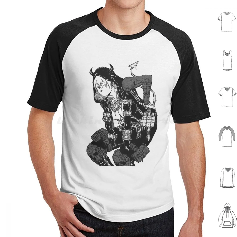 Camiseta con diseño del diablo de Nikaido, camiseta fresca de algodón 6xl, Dorehedoro Dorohedoro Nikaido Kaiman, usuario mágico Wiafu Waifu Devil Yakumo