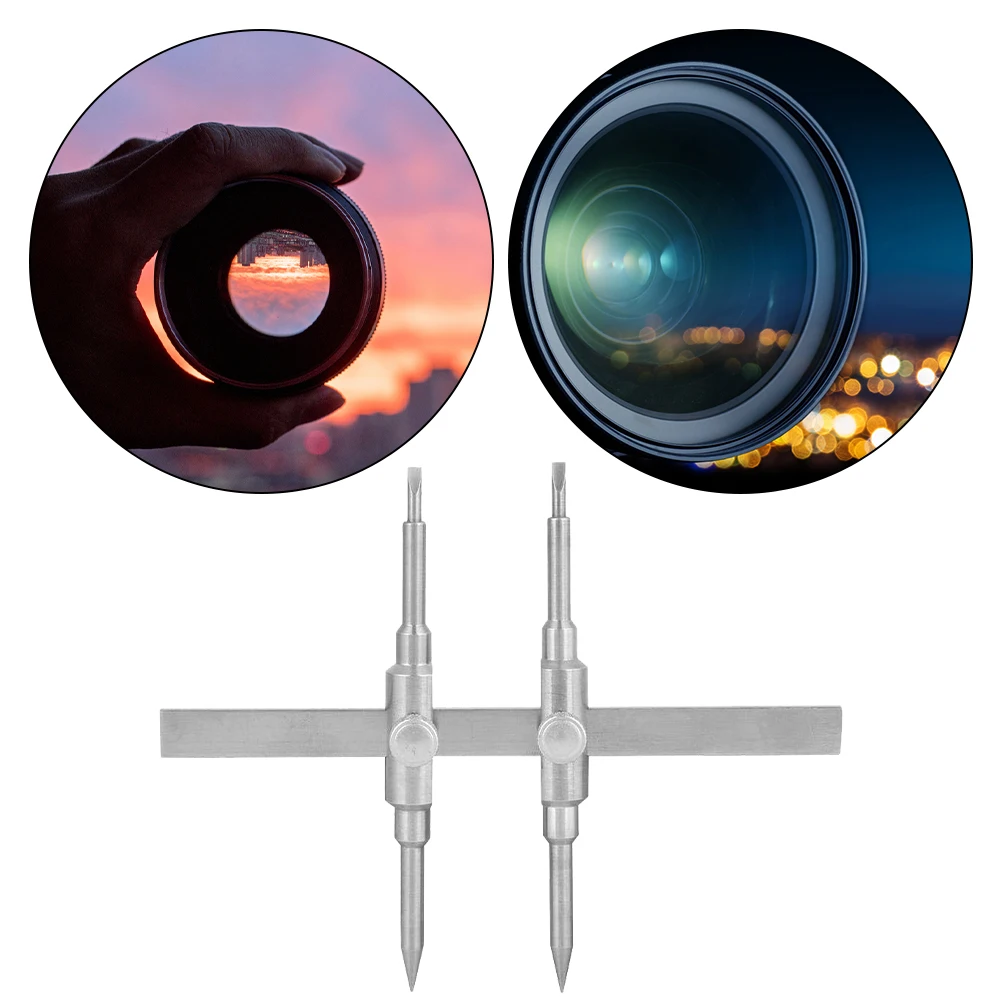 مفتاح إصلاح العدسة طرف مزدوج لتفكيك عدسة فيلم/تلسكوب 10-130 مللي متر للمجهر/منشور المسح/عدسة نطاق الإكتشاف #2