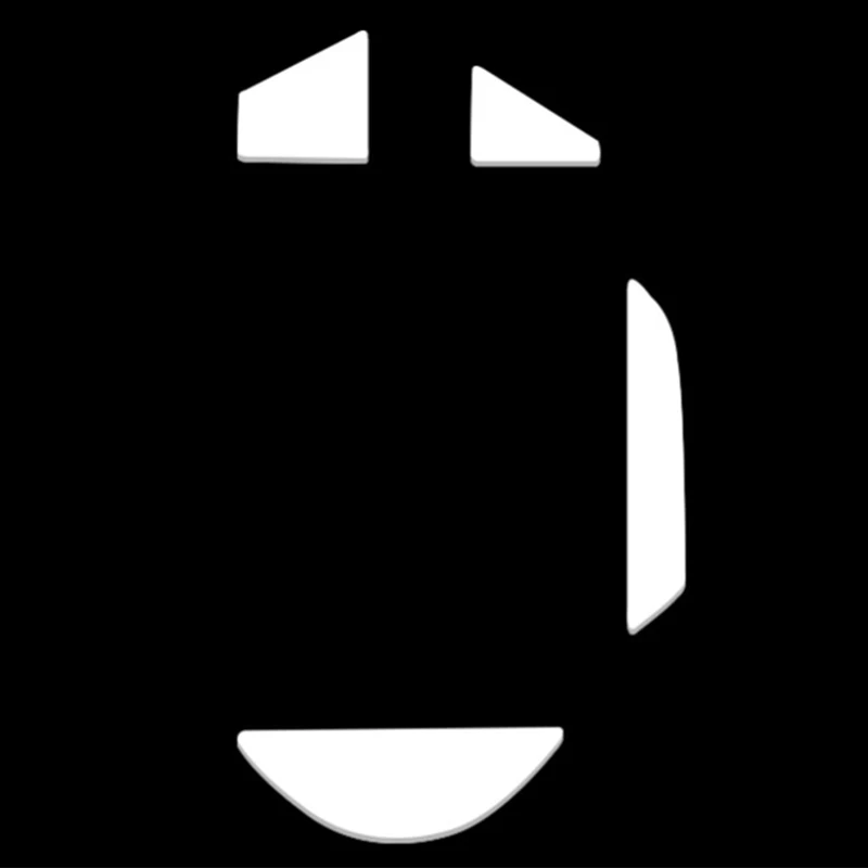 - 1 Set Gaming Mouse Foot Pads Anti-Slip Mouse Skates Sticker For BASILISK X HYPERSPEED Mouse Gamer Accessories Replacement -