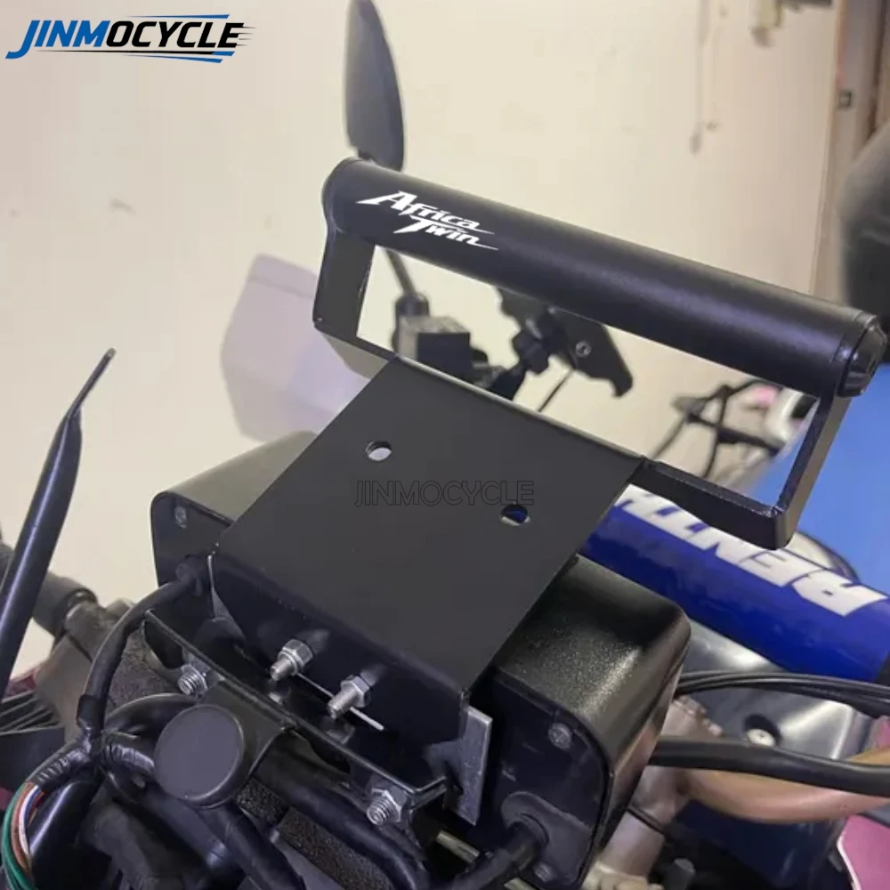 For HONDA XRV750 XRV 750 Africa Twin RD07 1990-2003 2002 JINMOCYCLE Navigation Bracket Cellphone Holder GPS Mounting Bracket