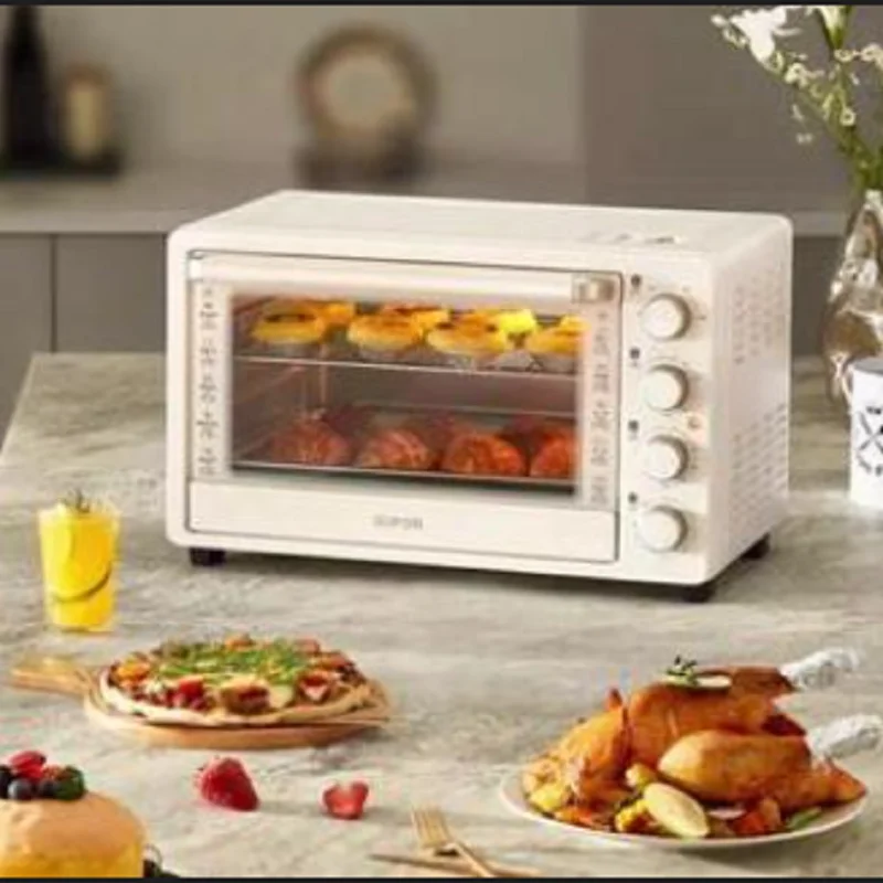 220V Bear Electric Oven Large Capacity Multifunctional Baking Oven for Home Use DS
