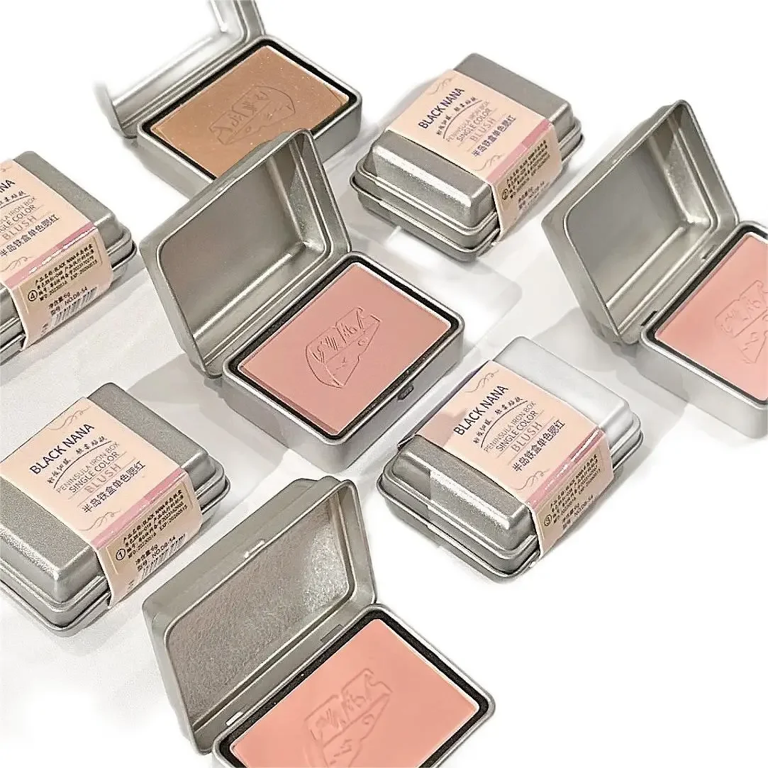 เดี่ยวสี Blush Face Blusher Matte FINISH NATURAL Cheek Tint Contouring แต่งหน้าสไตล์เกาหลี Rare Beauty เครื่องสําอาง