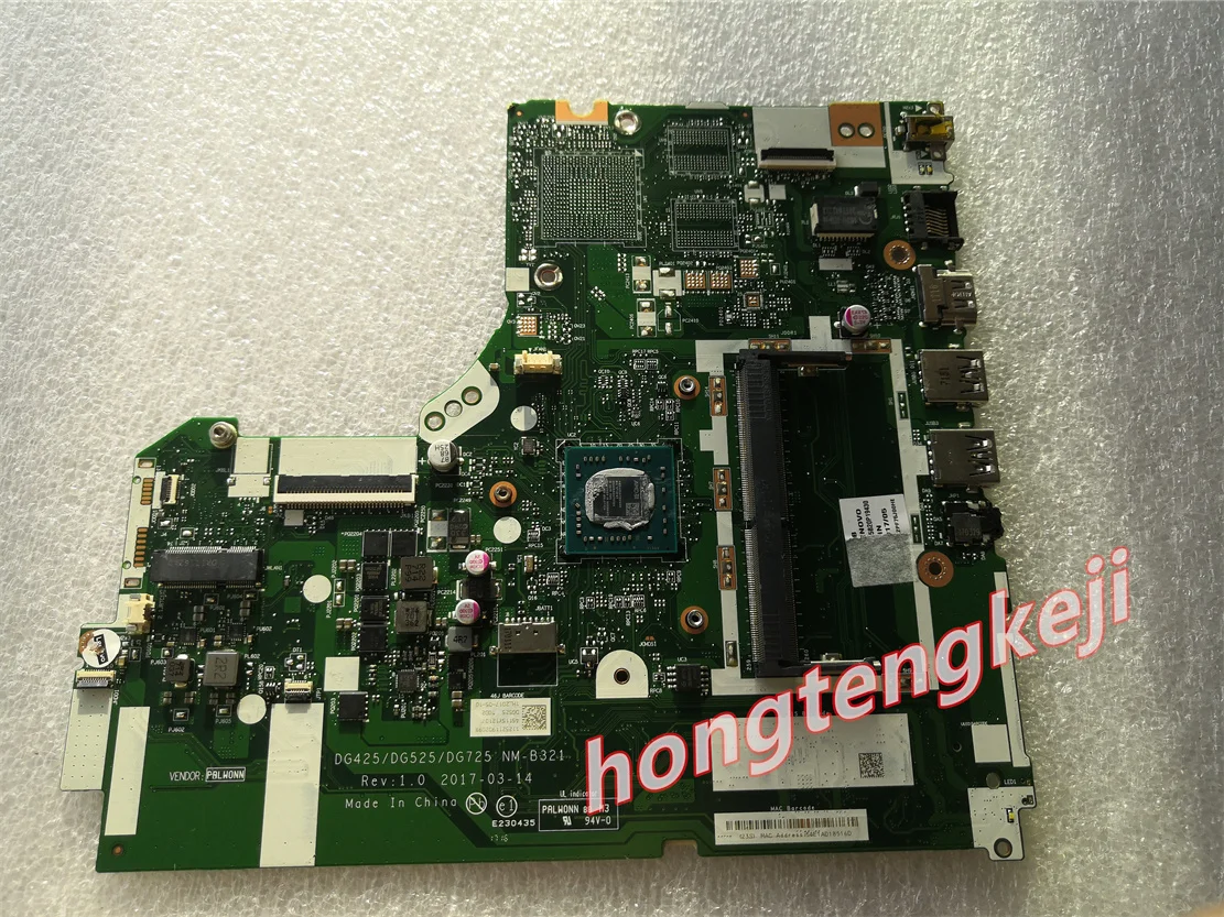 Used for Lenovo Ideapad 320-15AST 80XV (AF59) Motherboard 5B20P19430 dg425 dg525 dg725 nm-b321 Works Perfectly