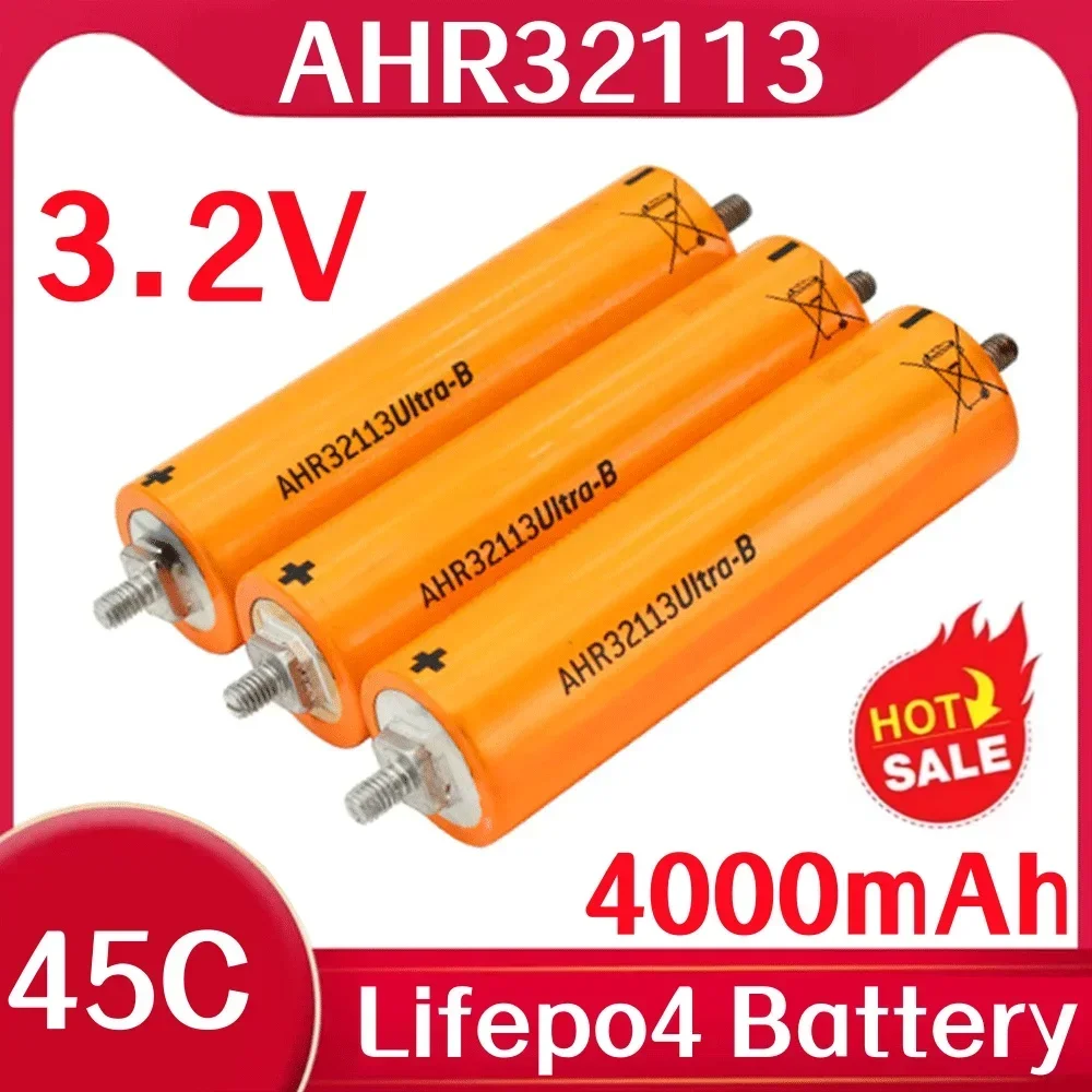 

3.2V 4000mAh high-quality 45C For A123 AHR32113 Lifepo4 Rechargeable Strong power lithium iron phosphate battery