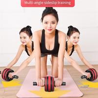 Ab Wheel Roller Workout Roller Wheel With Knee Abdominal Exercise Equipment For Home Gym Training Core Muscles,C Durable