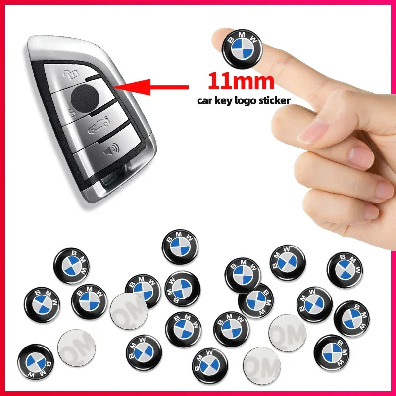 11/14MM Neue Fernbedienung Auto Schlüssel Aufkleber Emblem Logo Zubehör Für BMW E36 E39 E46 E60 E90 E90 F10 F30 G20 G21 G30 G11 F15 X5