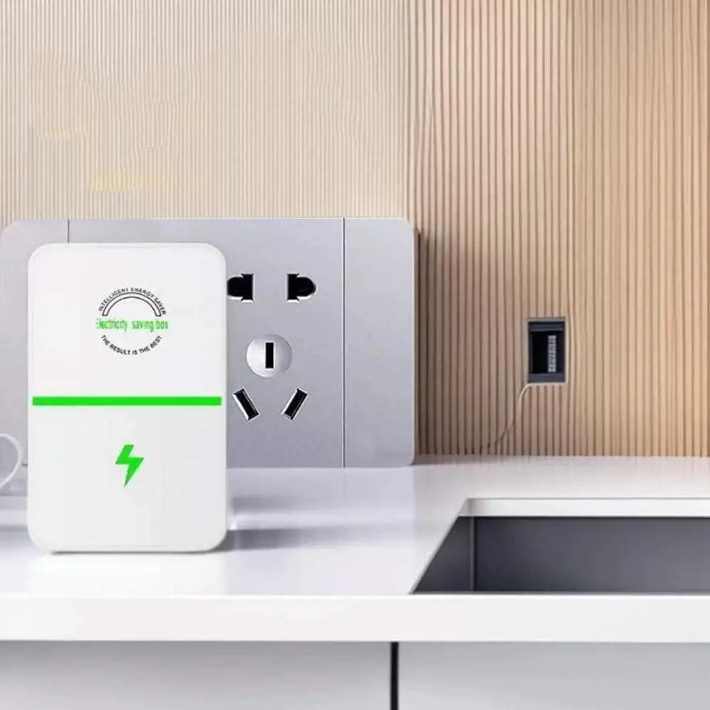 Power Saver 90V-250V Electric Energy Saver US Standard Household Electricity Saving Box Smart Portable Electric Bill