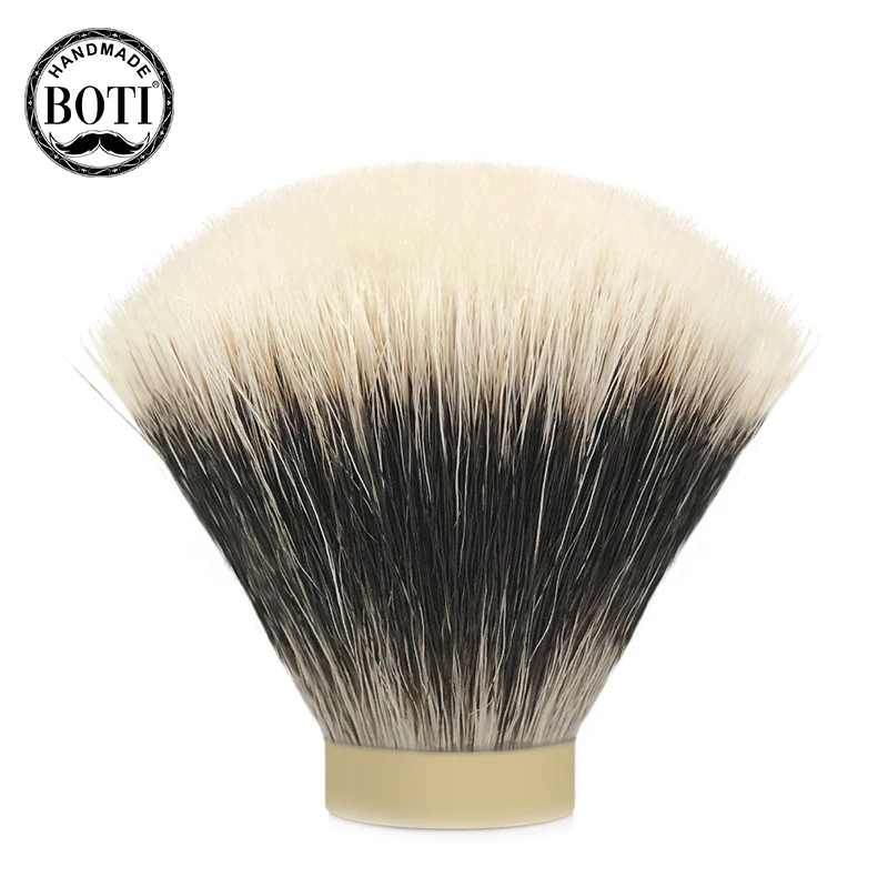 Boti Brush-SHD NC Finest Two Band Badger Hair Knot Fan Type Exclusive Daily Beard Care Kit Beard Shaping Tool