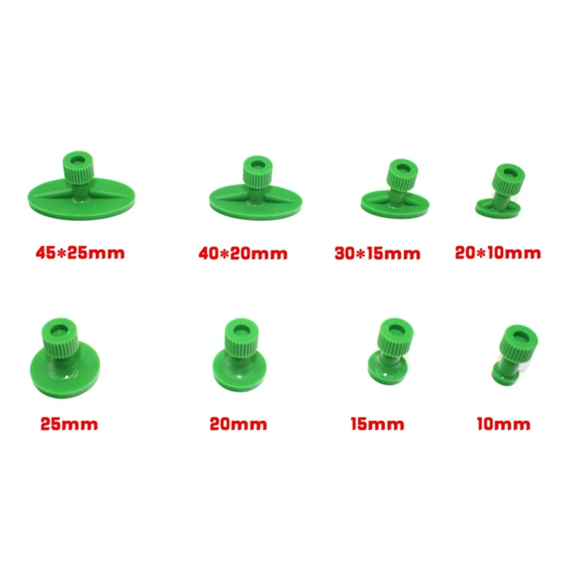 24PCS Green Glue Tabs Dent Puller Removal Tool for Auto Paint-Less Dent Repair Glue Tabs for Car Body Repair Tool-A46I view 4