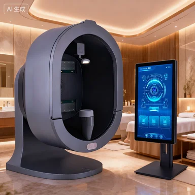 High-Precision Skin Testing Device Full Face Detection Sunscreen Product Testing TCM Health Management Automatic 3D Photography