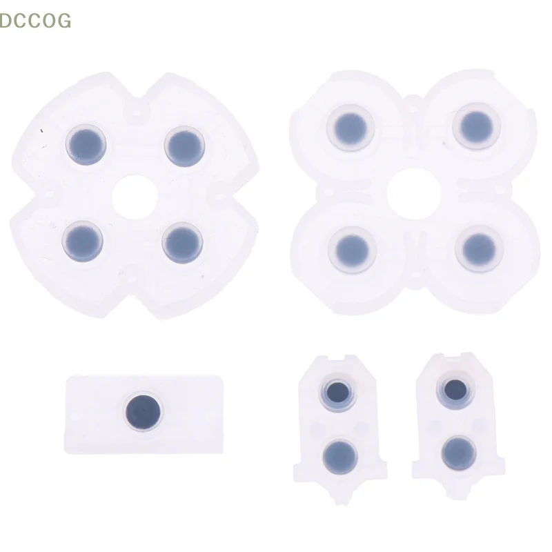 Controller rubber conductive pad silicon buttons for PS4 repair replacement part