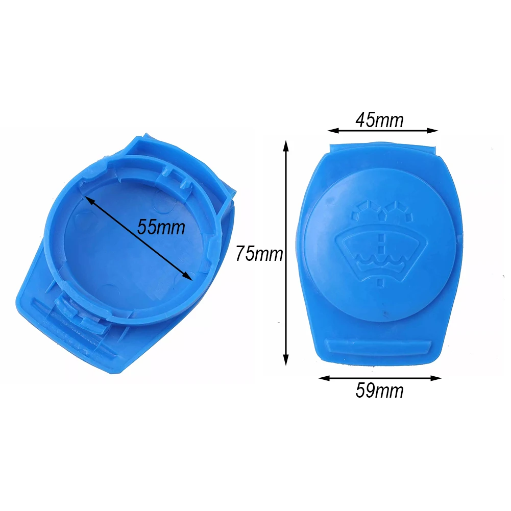 4PCS/Bag Windshield Washer Reservoir Cap 3Q0955455 For Jetta 2019-2021 Fluid Reservoir Lid Cover Exterior Parts