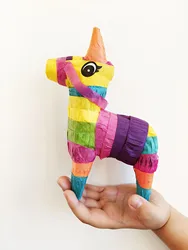 3Pack/Box Mini Donkey Pinatas Doll House Decoration Fiesta Table Centerpiece Decorations, Cinco de Mayo party,Party Supplies