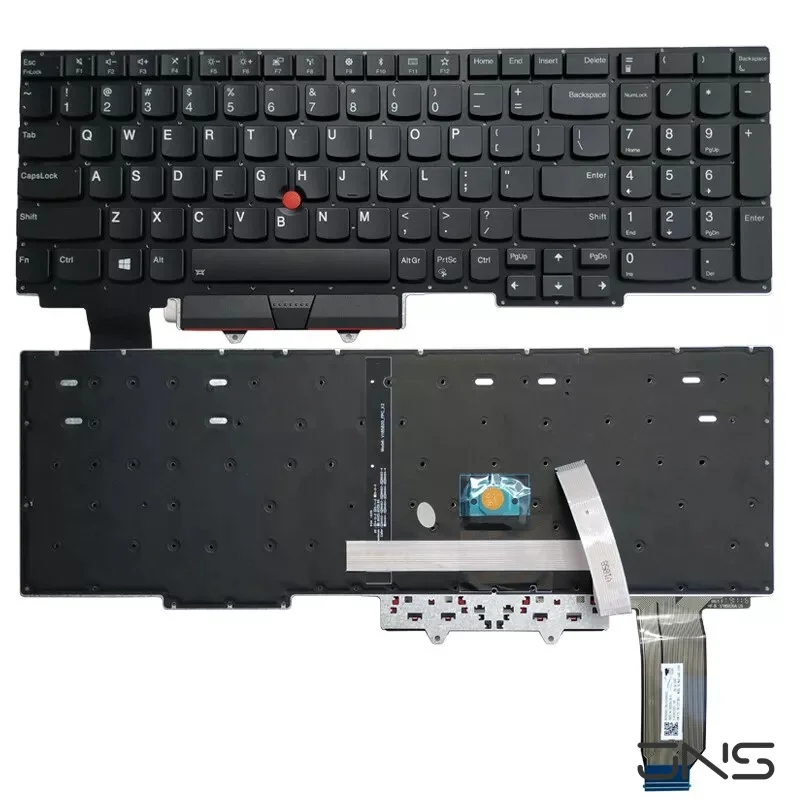 

Laptop Keyboard US English New FOR Lenovo Thinkpad E15 Gen1 GEN 2 20RD 20RE