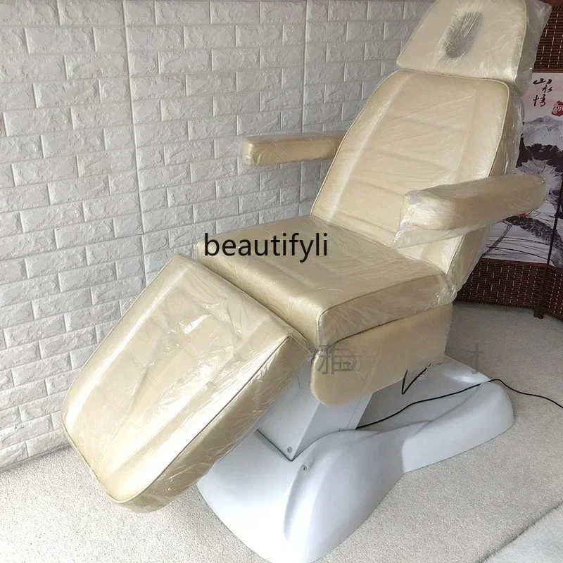 01 Reinforcement Automatic Electric Adjustment Lift Beauty Care Bed Tattoo Tattoo Embroidery Medical Bed