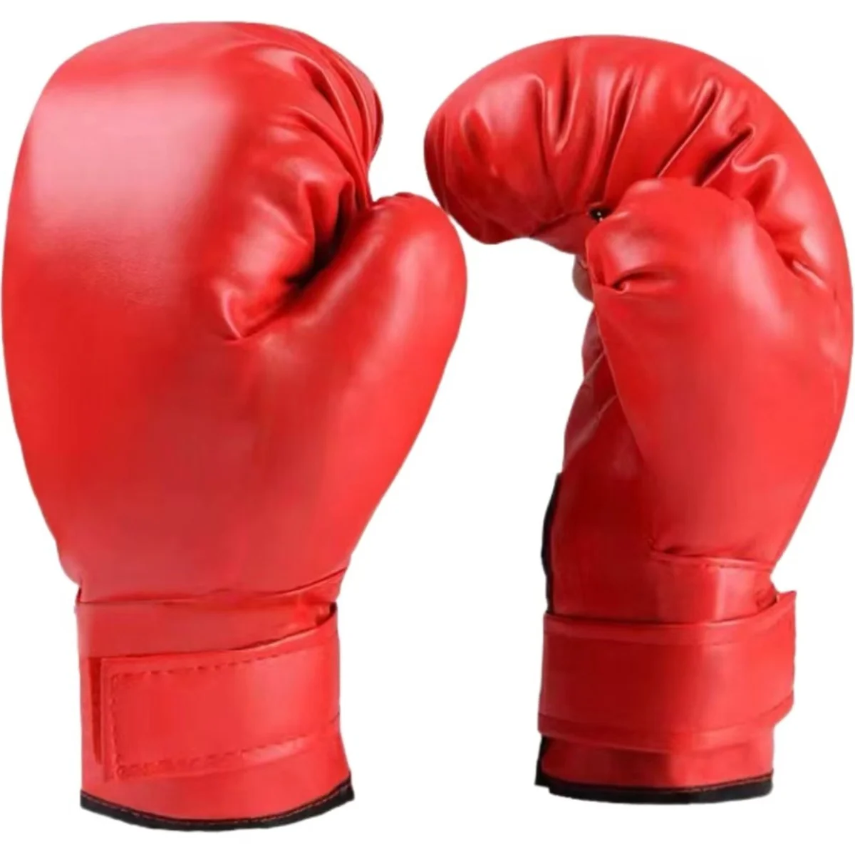 قفازات ملاكمة MMA نصف إصبع للأطفال البالغين سميكة ساندا للياقة البدنية كيس رمل قتال قفازات ملاكمة للتسرب