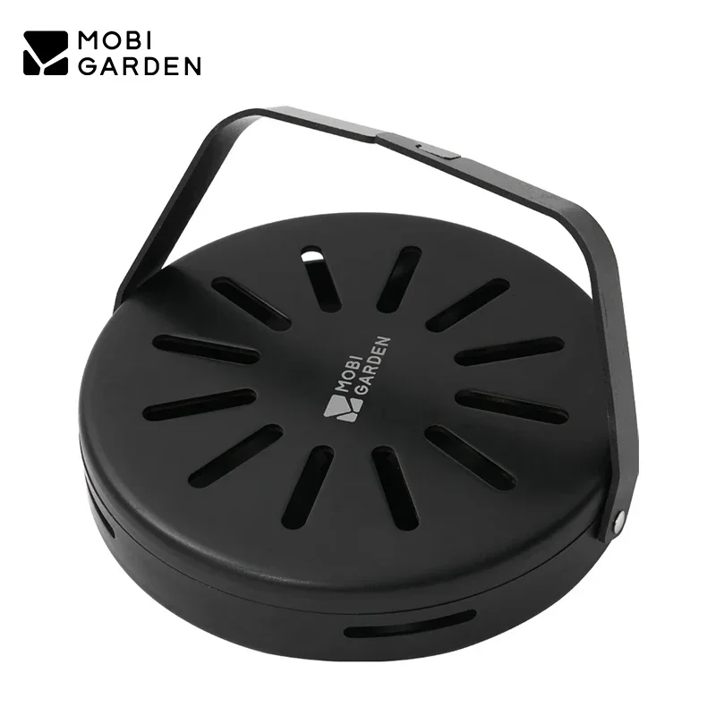 

MOBI GARDEN Camping Banquet Mosquito Coil Killer Holder Incense Plate Hard Oxide Aluminium Alloy Tray Anti-fire Outdoor Safe Box