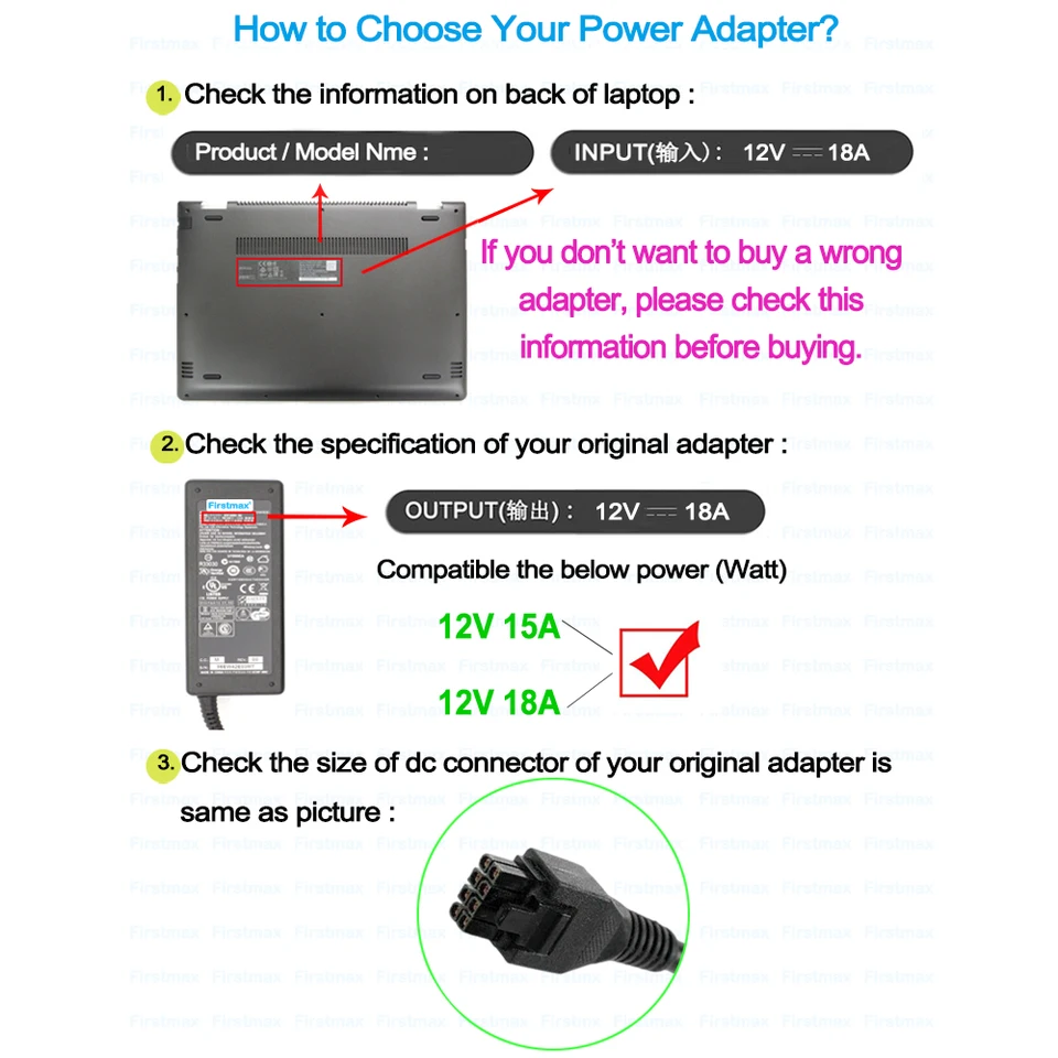 220w ac adapter 12V 18A ADP-220AB B D220P-01 DA-2 for Dell