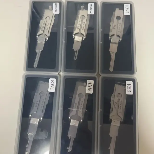 Lishi 2 in 1 Tool SS001pro SS002pro KW5 SC1 SC4 SC20 M1/MS2 AM5 TE2