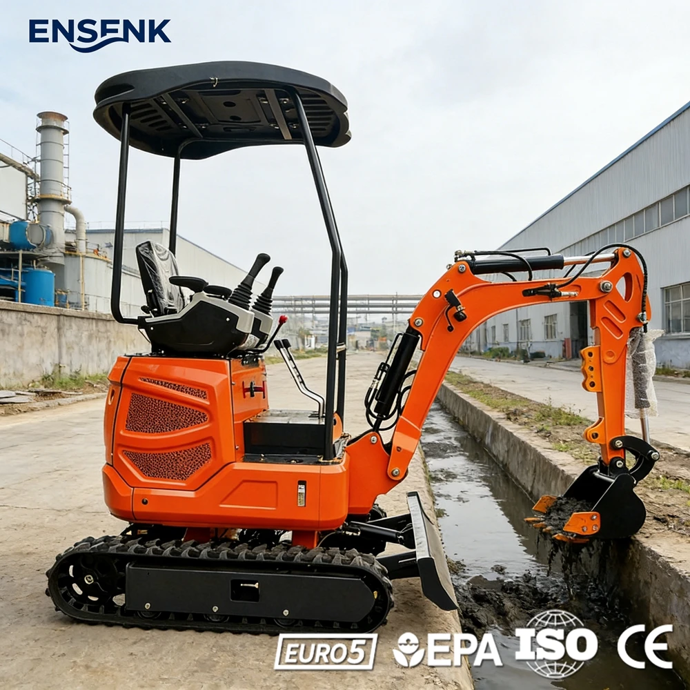 

Мини-экскаватор 1,2 тонны с двигателем YANMAR, стандарт EPA/Euro 5, многофункциональный, для сельского хозяйства и строительства, мини-экскаваторы для Европы, мини-погрузчики.