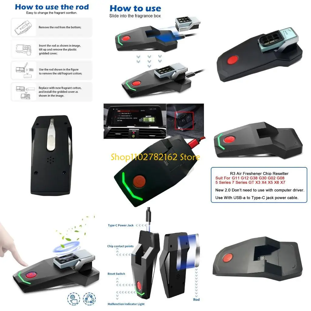 

547B Fragrances Resetting Device for G12 G08 Fragrances System ModelDurable