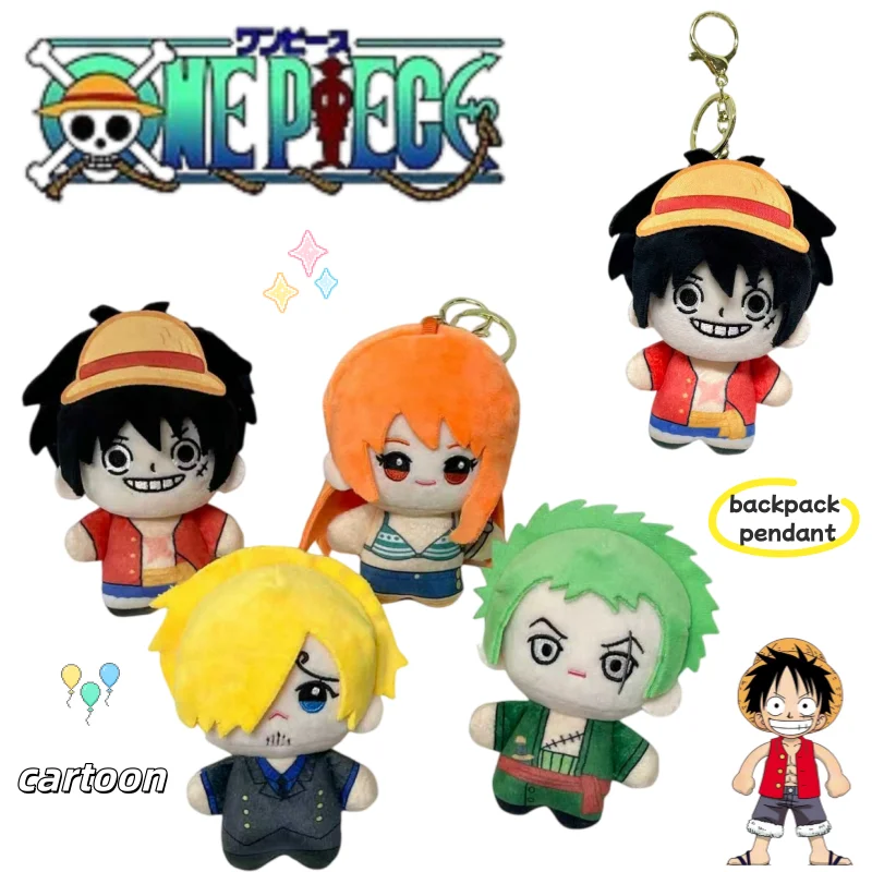 One One Piece keychain luffy and Roronoa Zoro cute cartoon Fashionable Personality Portable student backpack pendant decorative gift - Aliexpress Deal