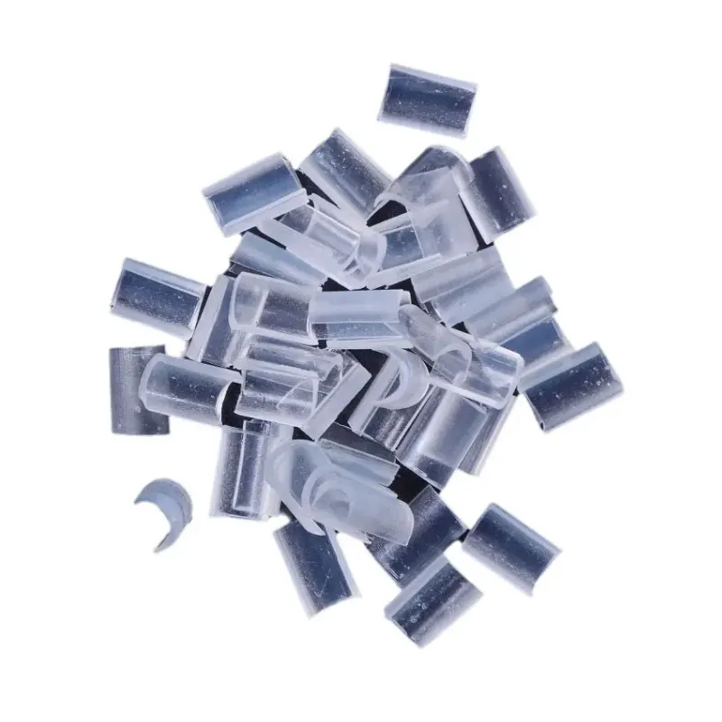 50/100/300 قطعة غراء الكيراتين للشعر مسمار تلميح الكيراتين U-شكل الانصهار رقائق الغراء مسمار تلميح الكيراتين مسمار تلميح لتطويل الشعر #1