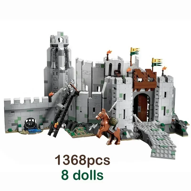 

1368pcs Fit 9474 The Battle of Helm's Building Blocks Assembling Bricks Model Toys for Children Birthday Gift Set