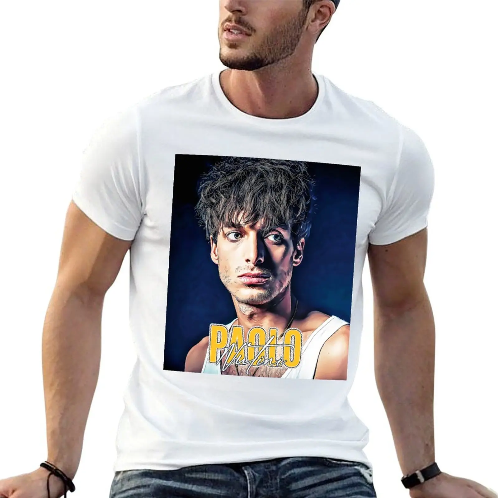 

paolo nutini T-Shirt cotton t shirt man t shirt man designer T-Shirt