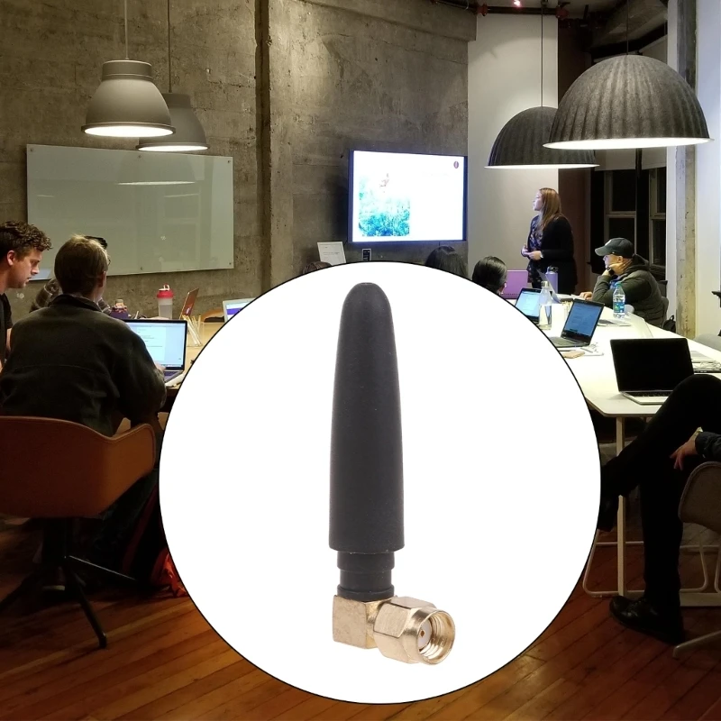 WiFiAntenna 2.4 جيجا هرتز/5.8 جيجا هرتز نطاقات مزدوجة 2DBi RP SMA موصل لكاميرا بطاقة PCIe صغيرة جهاز توجيه الشبكات اللاسلكية