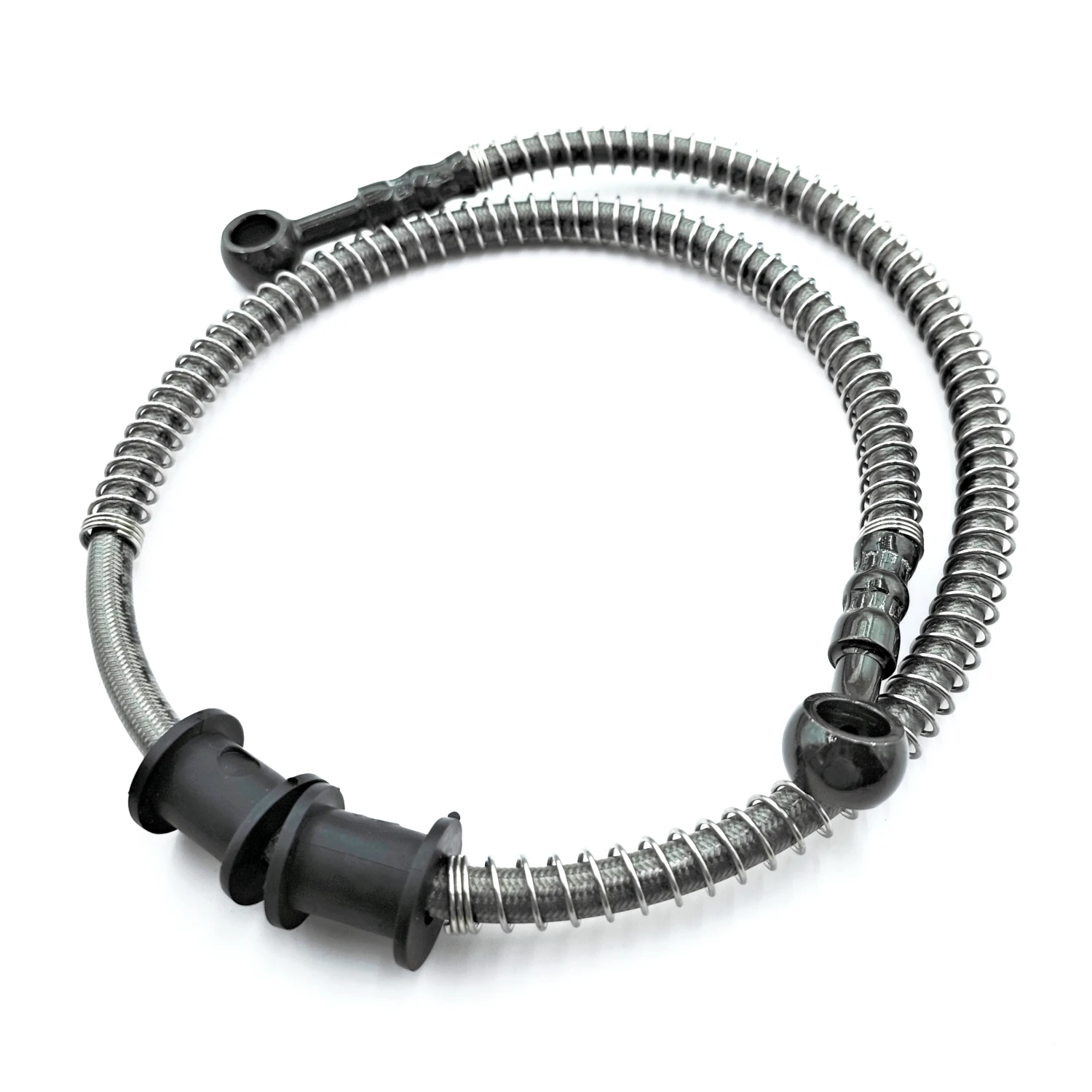 L=710MM Front Left Hand Brake Caliper Fluid Hose for CFmoto 500 X5 CF188 600 X6 625 CF196 ATV Goes 520 525 625i 9010-080140