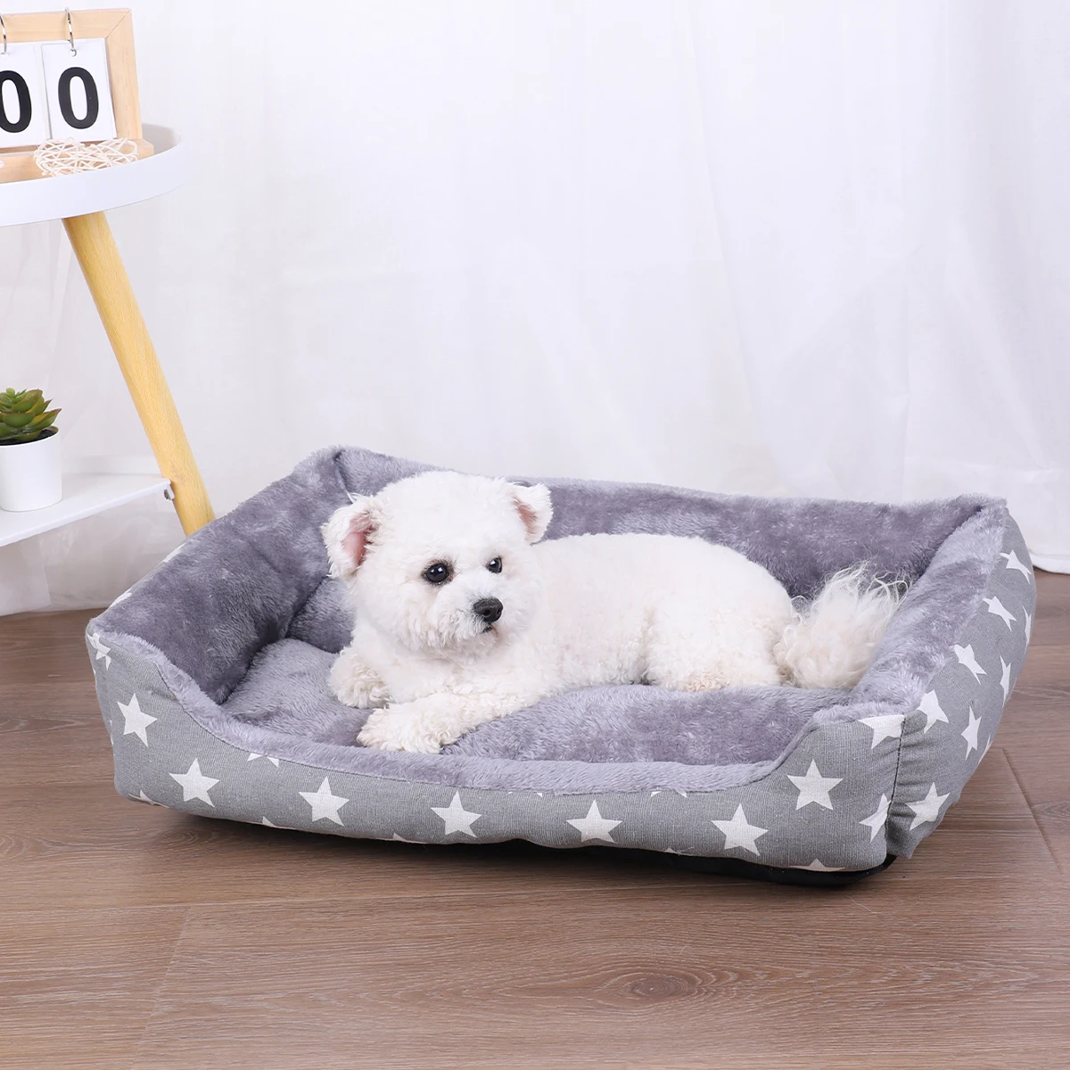 Dog Mat Beds for Dogs Large Basket Small Plush Bed Pet Medium Cats Kennel Sofa Warm Accessories Pets Cushion Washable Puppy Big