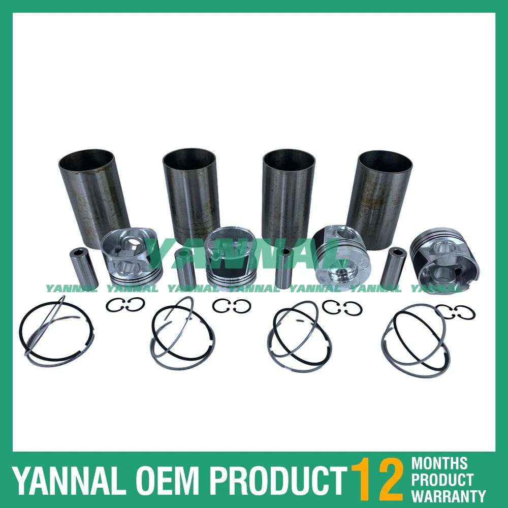 

Rebuild Kit YD25 Piston+Piston Rings+Liner + Connecting Rod + Bearing For Nissan R51 Navara D22 D40 Engine YD25 YD25DDTI 2.5L